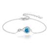 Colección de Pulseras de Diamante de Plata 925 Transfronterizas Europeas y Americanas Que No Se Desvanecen, Oro Real 18K Pulseras Versátiles de Lujo Accesible Venta al por Mayor Ui