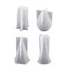 Molde de vela de cristal goteando diy sección cilíndrica triángulo cono multilateral rayado geométrico molde de silicona para vela
