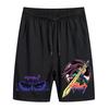 Estilo Espada Amazónica Animación Legendaria Berserk Shorts Casuales Periféricos Verano Moda de Hombre Pantalones Deportivos Holgados