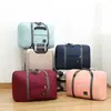 Bolsa de almacenamiento plegable para viaje con carrito, bolsa de almacenamiento portátil para equipaje y ropa, bolsa de almacenamiento grande, bolsa de almacenamiento portátil