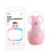 Set de Cortauñas para Bebé Baiyi Herramienta Segura para el Cuidado de las Uñas Pinzas Especiales para Recién Nacidos Certificación de Seguridad