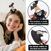 Decoraciones de Halloween Pasadores para el Cabello Decoraciones del Festival de los Fantasmas Mascarada Sombrero de Brujo Fantasma Pasador Mini Sombrero de Bruja Tocado
