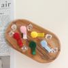 Pinza para el pelo de bola de pelo nueva de fábrica directa transfronteriza, pinza de pico de pato linda de bola de pelo, accesorios para el pelo, accesorios de ropa