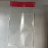 Orificio colgante redondo base blanca película nacarada bolsa OPP para joyería, aretes, collares, bolsa autoadhesiva transparente de plástico, al por mayor en stock del fabricante