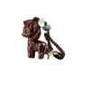Sândalo Roxo Signo Cavalo Pingente de Celular Sândalo Verde Cavalo Desenho Animado Criativo Pingente de Bolsa Cavalo Sucesso Acessório de Chaveiro