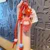 Colgante llavero original genuino Crown Pouty Sheep, peluche de ovejita, accesorio para bolso y ropa de mujer, llavero de regalo pequeño