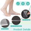 Patinaje Artístico Anti-abrasión Protección de Tobillo y Pie Pegatina de Silicona Patín de Ruedas Patín de Pies Tobillo Gel Protección Anti-pellizco Patinaje de Velocidad Almohadilla de Protección para el Pie