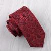Estilo Coreano Formal de Negocios Rojo Corbata para Novio Formal de Negocios Casual para Hombres Padrinos de Boda Delgada y Estrecha Corbata para Mujer de Moda