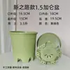 Vaso Hexagonal Novo galão atacado vaso de controle de raízes vaso de flores respirável vaso de flores pequeno carnudo criativo vaso de mudas de jardinagem de plástico