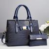 Bolso de Mano para Mujer 2025 Nuevo Estilo Textura Hombro Bandolera Patrón Lagarto Cuero Brillante Gran Capacidad Bolso de Mujer