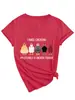 Crío Gallinas Amazon Ebay Sitio Independiente Camiseta de Manga Corta con Cuello en V para Mujer, Moderna y Versátil