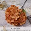 Buquês de flores artificiais marrons para salões de casamento, decorações de teto, marcadores de corredor e fundos na cor de caramelo; arranjos de flores de seda.