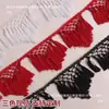 Encaje de Borla Tejido a Mano Encaje de Flecos Triangulares Pequeños Accesorios para Disfraces de Danza Latina