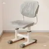 Cadeira Elevatória Escolar Simples, Cadeira para Estudo em Casa, Cadeira de Escrita para Aluno do Ensino Fundamental, Banco para Mesa Infantil, Cadeira com Encosto para Quarto de Estudante