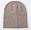Gorro de Invierno, Ala Cálida de Doble Capa, Versátil, Unisex, Gorro de Punto de Lana Cachemir, Hace que la Cara Parezca Más Pequeña, Cálido y Protege los Oídos