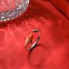 Anillo Koi de la Suerte Estilo Retro Marea Nacional para Mujer Color Esmalte Degradado Año en Año con Pescado Abertura Ajustable Anillo de Dedo para Dieta