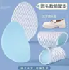 Palmilhas Descartáveis Meio Número para Mulheres, Almofadas de Conforto Pé Descalço, Almofadas para Metatarso de Salto Alto, Polpa de Madeira Respirável, Absorventes de Suor, Antiodor, Antiderrapantes para Mulheres