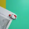 Nuevo Pasador Lindo Gatito Coreano Pinza BB Diadema de Alta Elasticidad Cuerda para el Cabello Pinza para Cabello de Chica Rota Dibujos Animados al por Mayor