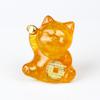 Comércio Exterior Cristal Natural Gotejamento de Cola Lúmen Gato Escritório Mesa Cascalho Ornamentos Decoração de Casa Presente para Mulheres