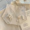 Ropa Interior de Lujo Ligero con Encaje Jacquard de Cintura Alta de Algodón Puro para Control de Abdomen para Mujer Sin Costuras 10A Algodón Antibacteriano Extendido en la Entrepierna Calzoncillos tipo bóxer para Mujer
