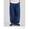 Moda Callejera Jeans de Papá para Hombres y Mujeres Americanos Oversize Sueltos de Pierna Ancha Tallas Grandes Pantalones Rectos Linterna