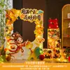 Decoração de cena para o Festival do Meio Outono Ornatos em placa KT para parede de fundo de evento escolar, de shopping, de loja, lanternas, pilares, adereços