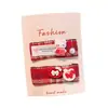 Estilo Retro Nuevo Estilo Coreano Tela Simple Pinza BB Cuadros Flor Pinza para Flequillo Pinza Lateral Pinza de Pelo de Dibujos Animados Accesorios para el Cabello