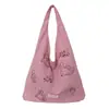Bolsa de Ombro Feminina de Verão Grande Capacidade Casual sob o Braço com Toque de Luxo, Estilo Coreano Ins para o Dia a Dia