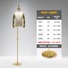 Electrochapado accesorios de escaparate de tienda de ropa de modelo para niños de alta gama maniquí de cuerpo entero para niños y niñas
