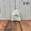 Bolsa de Algodón Fina con Cordón Bolsa para Residuos de Filtro Único Bolsa de Té de Residuos Bolsa de Tela de Hilo de Algodón Bolsa para Residuos Bolsa para Hierbas Medicinales Bolsa para Condimentos