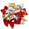 Tecido de Costura Bicolor Grampo de Cabelo com Laço Brilhante Acessórios de Decoração de Festa Brinquedos Roupas Sapatos Chapéus Bolsas Acessórios