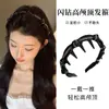 Nova Faixa de Cabelo Estilo Coreano 2025 com Laço Preto e Coroa Alta para Mulheres, Acessório de Cabelo Fashion Versátil de Alta Qualidade