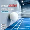Pelota de entrenamiento de bádminton, un imprescindible para el entrenamiento de dobles, diseñada para el entrenamiento en pared con espuma de alta densidad, proporcionando rebote automático al golpear la pared