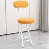 Silla plegable, Silla de comedor para el hogar, Sillón, Silla de respaldo para el ocio, Taburete para dormitorio, Silla de comedor, Portátil para adultos Yuan Meishihuai