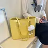 Yuezi 2026 Verano Nueva Tendencia Bolsa Grande de Estudiante para el Trabajo Bolso de Hombro Versátil Casual Bolso de Axila a la Moda
