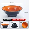 Tigelas de melamina para macarrão, louça especial para lanchonetes de macarrão, tigelas plásticas criativas para macarrão com carne bovina, macarrão de caracol, macarrão de arroz, tigelas grandes para hot pot apimentado, uso comercial