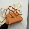 Cerradura de patrón de lichi de alta calidad 2024 bolsos nuevos venta caliente bolso platino tamaño grande pequeño portátil hombro cruzado bolso de mujer