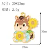Accesorios de Fortuna de Esmalte de Aleación DIY Joyería Hecha a Mano Pulsera Llavero Colgante Cadena de Teléfono Accesorio Colgante