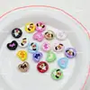 Corrente para Celular Colar Pingente Grampo de Cabelo Acessórios de Joia de Liga Metálica com Contas Estampado de Cachorro Fofo de Desenho Animado para Aniversário