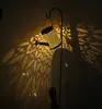 Fábrica de Origen de Fondo Transfronterizo Manualidades de Hada de las Flores Lámpara de Tetera de Jardín Lámpara Solar Impermeable para Jardín Exterior