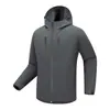 Nueva Chaqueta Cortavientos de Primavera Otoño para Hombre Chaqueta Cálida Cortavientos para Hombre con Capucha Chaqueta de Montañismo Estilo Deportivo para Pareja Cortavientos