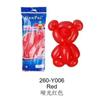 1.8g 260 grosso Magic long balloon Matt Pearl macaron palhaço metálico estilo tecido atacado
