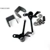 Kart Pequeño de Cuatro Ruedas con Perfil de Aluminio Buggy de Playa Partes Kingpin Eje Eje de Dirección Delantero Diámetro 12mm/10mm
