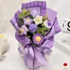Amazon Comercio Exterior Transfronterizo Ramo Tejido a Mano Hilo Girasol Rosa Flor Eterna Simulada Regalo Día del Maestro