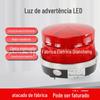 Luz de advertência estroboscópica LED luz de advertência LTE-5163 caixa de sentinela veículo de construção veículo de engenharia parafuso instalação flash 220V