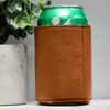 Mangueira de Couro PU para Garrafa de Cerveja Mangueira de Couro para Lata Mangueira Protetora para Mão Antiderrapante Anticongelante para Garrafa de Coca-Cola Mangueira de Armazenamento para Copo de Bebida