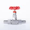 Válvula de Cierre 304 316 Acero Inoxidable J23W-160P Válvula de Aguja Rosca Externa Válvula de Aguja para Soldar Válvula de Aguja