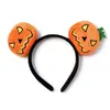 Accesorios para el Cabello con Atmósfera de Halloween Aro para el Cabello con Red de Moño de Calabaza Divertido para Mujeres Niños Diadema Nueva 2026 Tocado