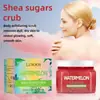 LUNOON Exfoliante Corporal Sabor Fruta 150g Sal Exfoliante para Baño Piel Suave Hidratante y Humectante