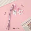 Cordón Creativo de Encaje para Teléfono Móvil Colgante de Estrella de Cinco Puntas Accesorios Decorativos DIY Bolsa de Estudiante Venta al por Mayor